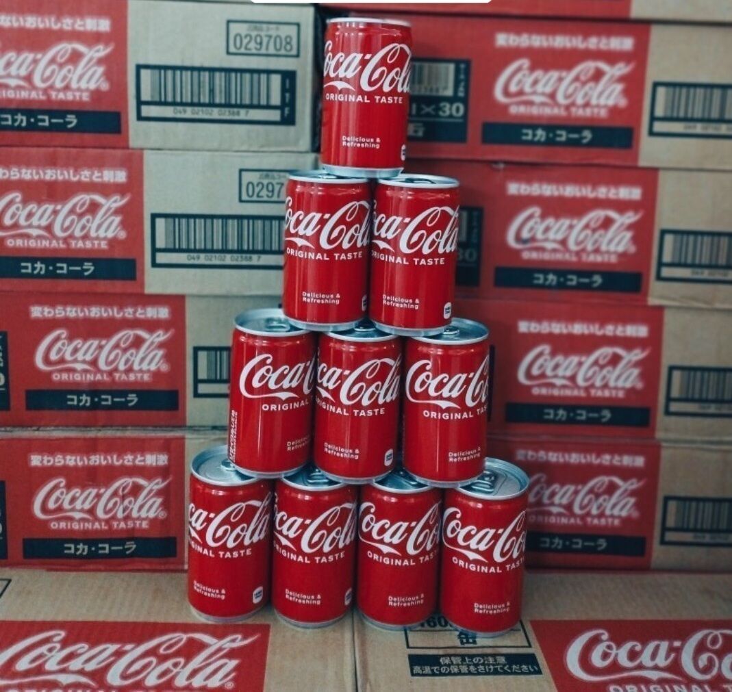 Coca cola nhí 160ml Nhật Bản thùng 30 lon date xa