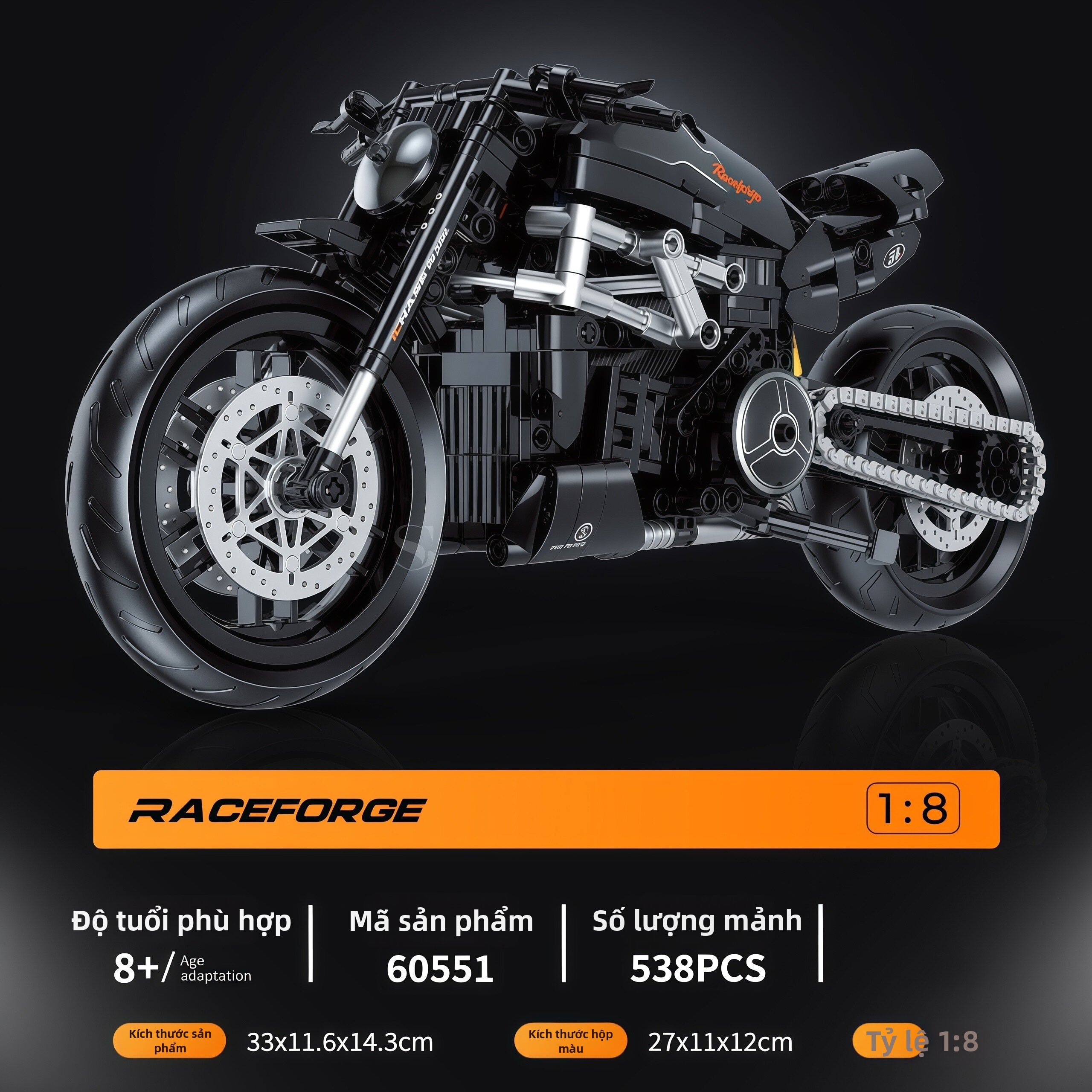 Bộ Xây Dựng Mô Hình Xe Máy BMW M1000RR Màu Hồng Tương Thích LEGO