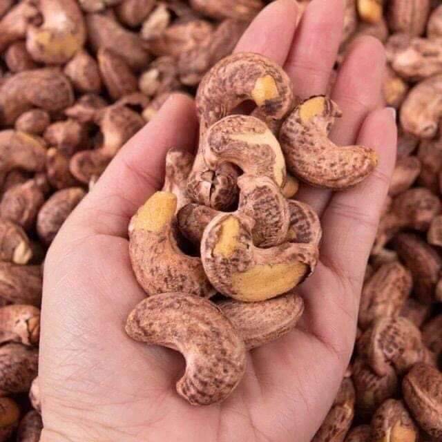 [ HCM] [Free Ship] 500gr Hạt Điều Lụa Nguyên Hạt  Rang Muối đậm vị Loại 1