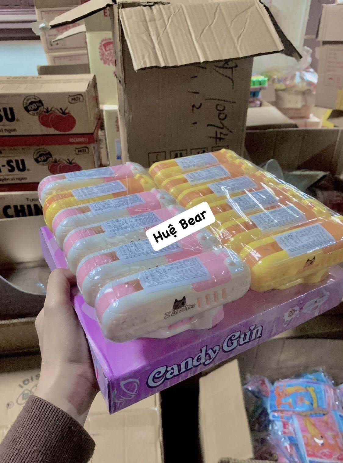 Lốc 12 súng bắn kẹo mút hót