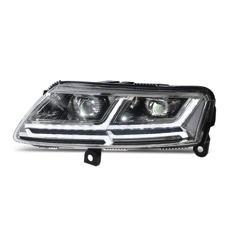 Audi A6L 05-11 Modified LED Daytime Running Lights Flow Turn Signal Dual Beam Headlights Giá 15,619,000 Đồng*Miễn phí vận chuyển