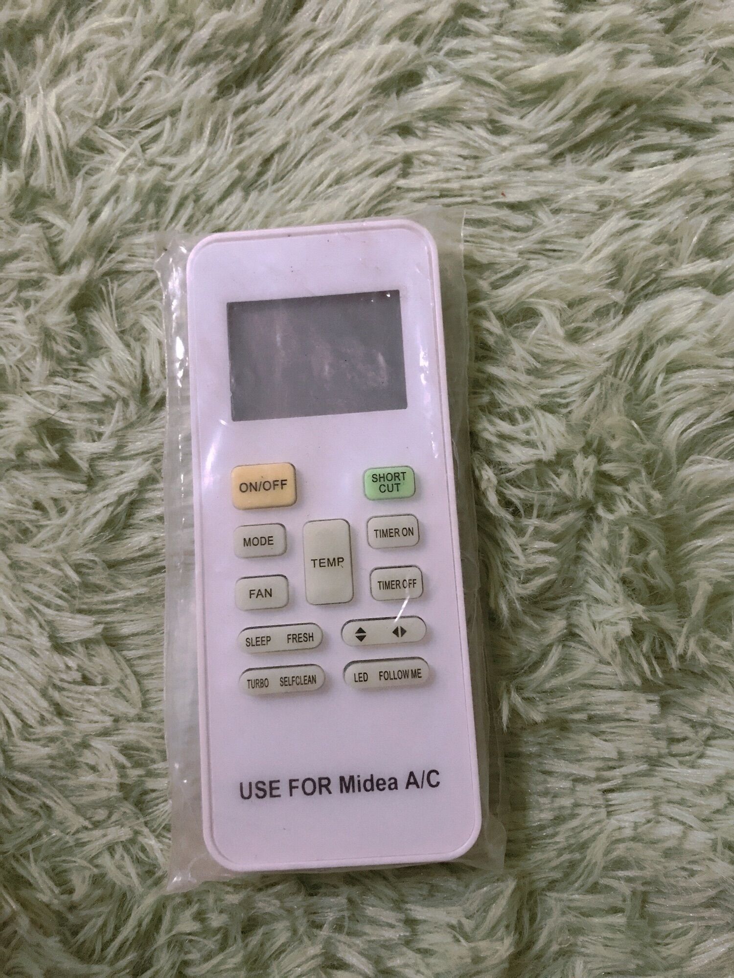 Remote máy lạnh Midea - Điều khiển điều hoà Midea (mẫu 2)