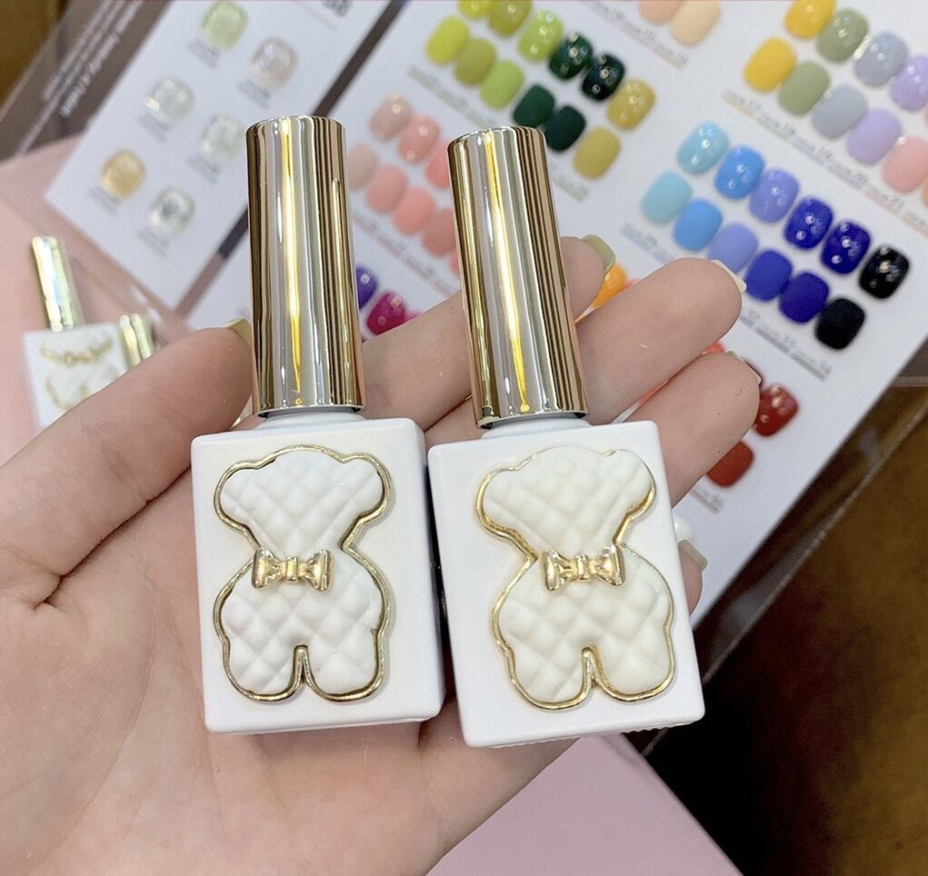 Sét very good nail mẫu gấu 2022 ( tặng kèm base, top, bảng màu )