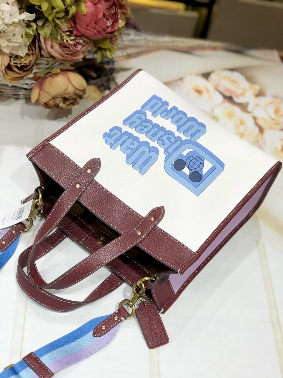 TÚI DISNEY X C.OACH FIELD TOTE SIÊU SANG