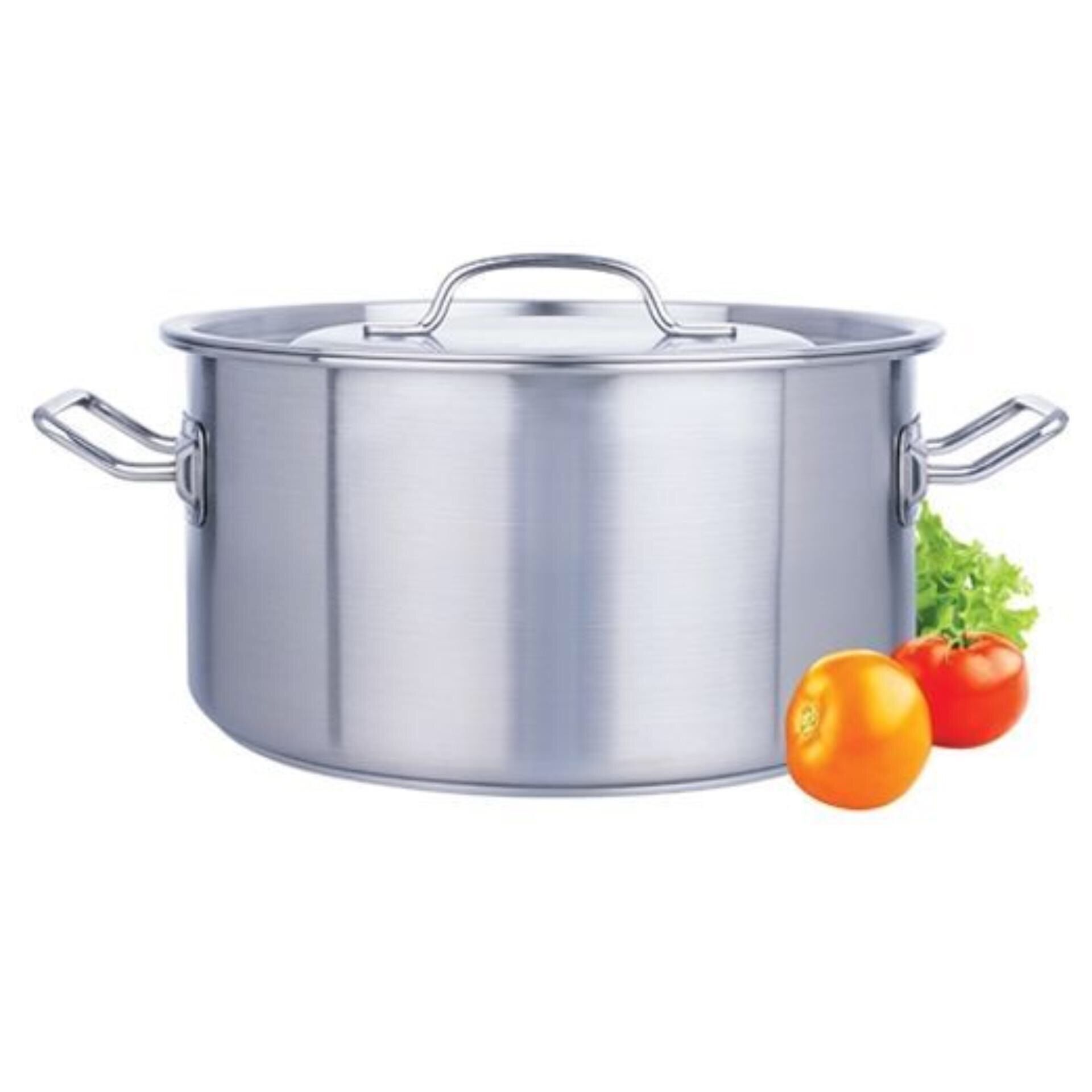 Nồi hầm inox vitalux 3 đáy nắp inox 40x20cm - 171321