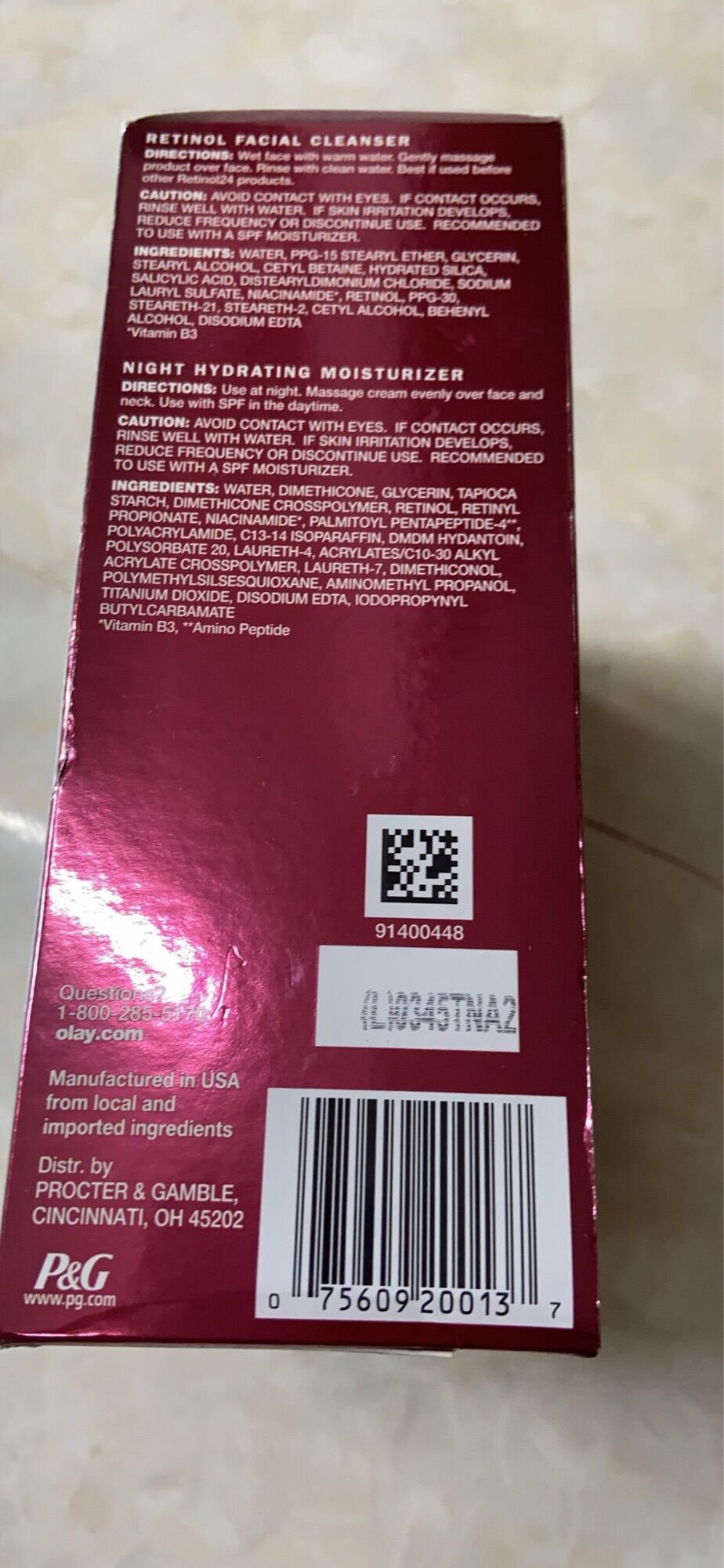 Combo 2 hộp ( 1 sửa rửa mặt và 1 kem trắng da)