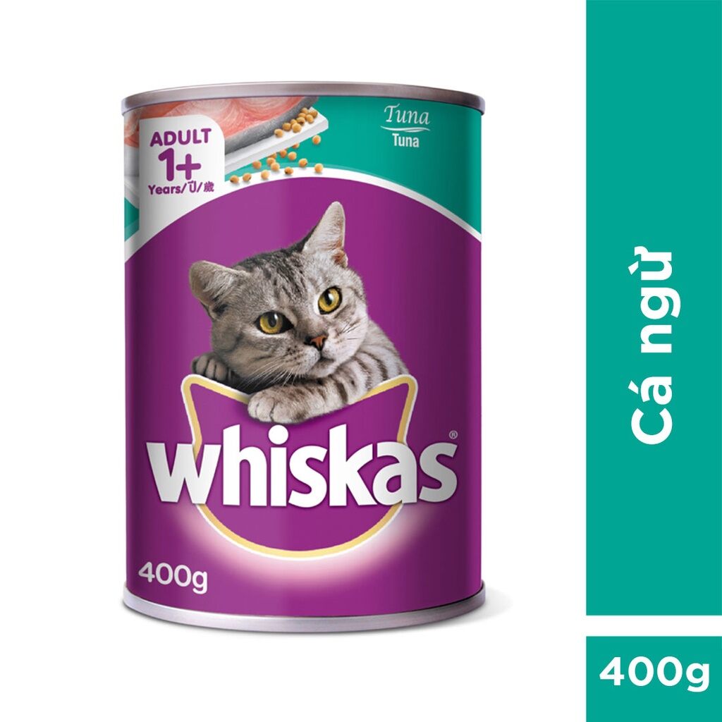 Pate Whiskas lon 400g