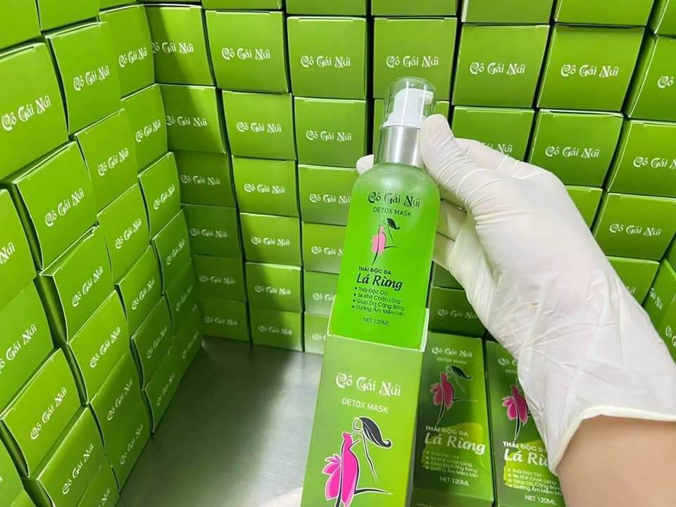Thải Độc Da Lá Rừng Cô Gái Núi
