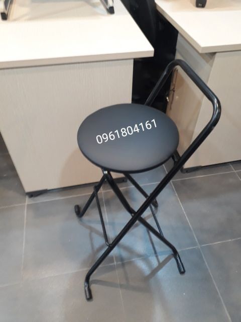 Ghế quầy bar hoà phát gấp gọn cao 70cm