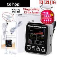 Đồng Hồ Đeo Tay Laser Bán Dẫn 650nm Dụng Cụ Vật Lý Trị Liệu Trị Liệu Cho Cholesterol Tăng Huyết Áp Viêm Mũi Tiểu Đường - Pvc Y Tế Không Xâm Lấn