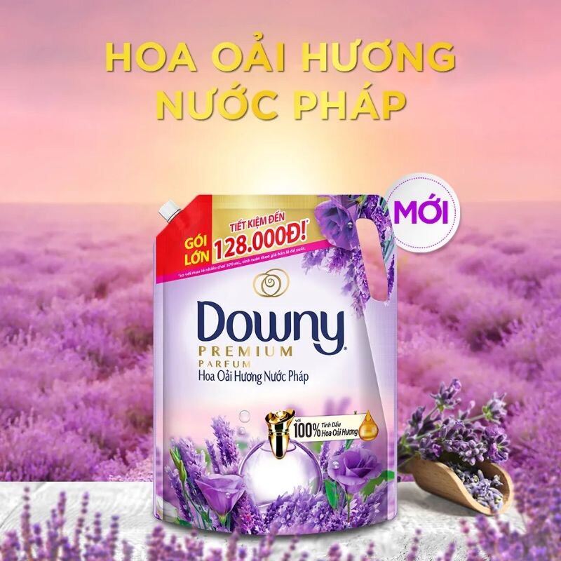 Nước xả vải downy 2,2kg oải hương