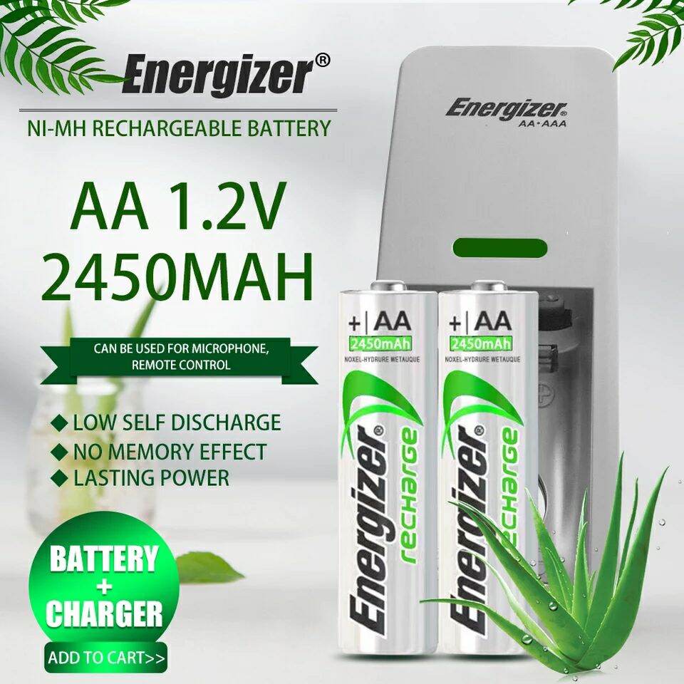 Pin sạc AA Energizer 2000mah, pin niken