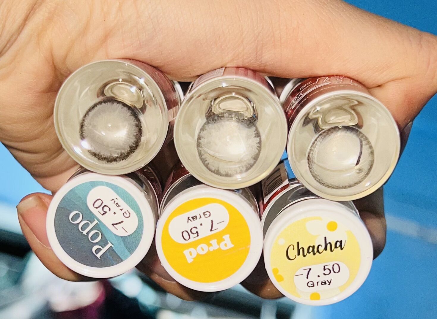 Lens cận 7.5 độ