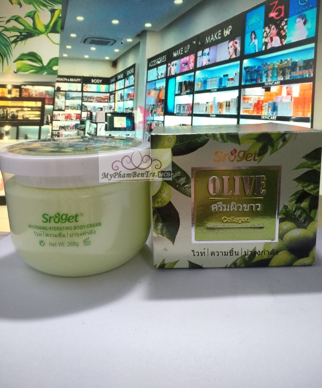 Kem body kích trắng da sroget thailan