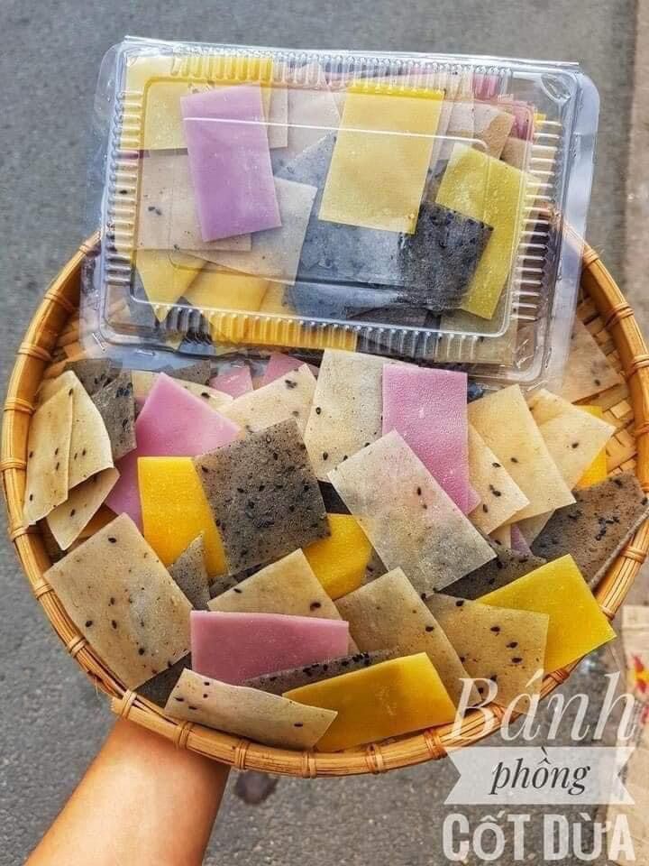 Bánh phồng rau củ 500gr/hộp