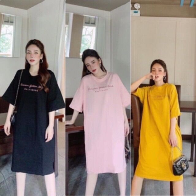 [HCM]Đầm bầu giá rẻ suông mùa hè mát mẻ