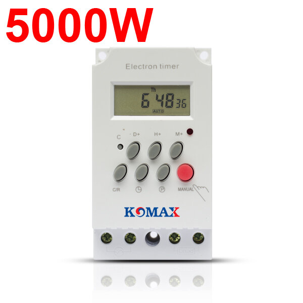 Thiết bị hẹn giờ công nghiệp km-sw01, thiết bị hẹn giờ công suất lớn 5000w. thiết bi hẹn giờ cho máy bơm, bảng hiệu nguồn 220v