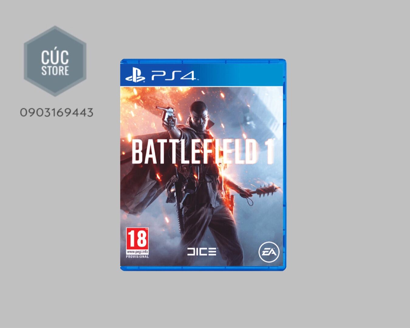 Đĩa chơi game PS4: BattleField 1