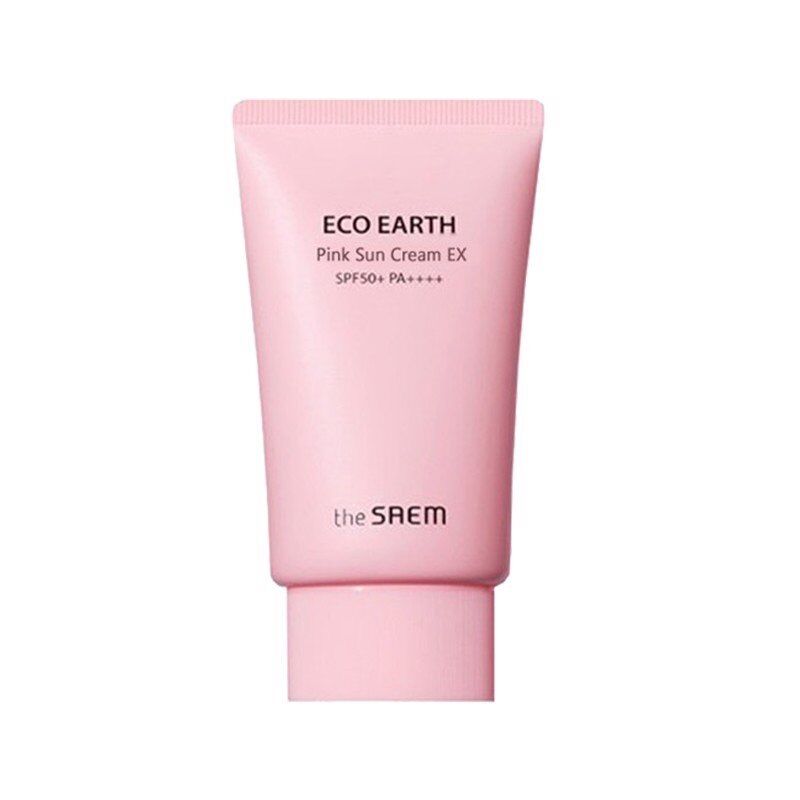 [HCM]Kem chống nắng The SAEM Eco Earth Power Sun Cream (Màu Hồng)