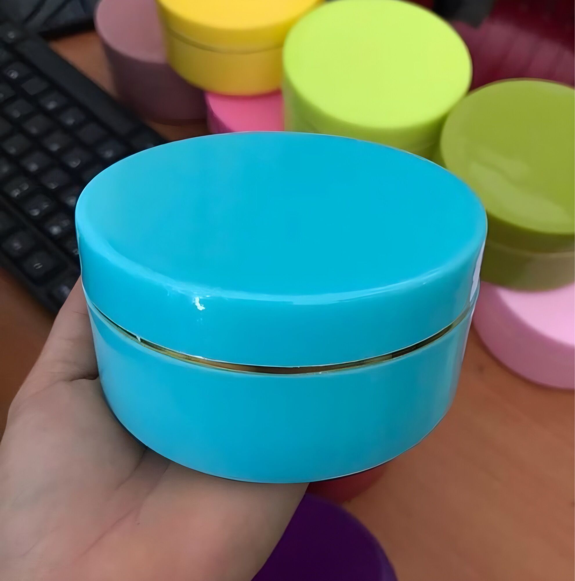 [Combo] 10 hủ đựng kem 200gr (K200)_đủ màu_giá sỉ