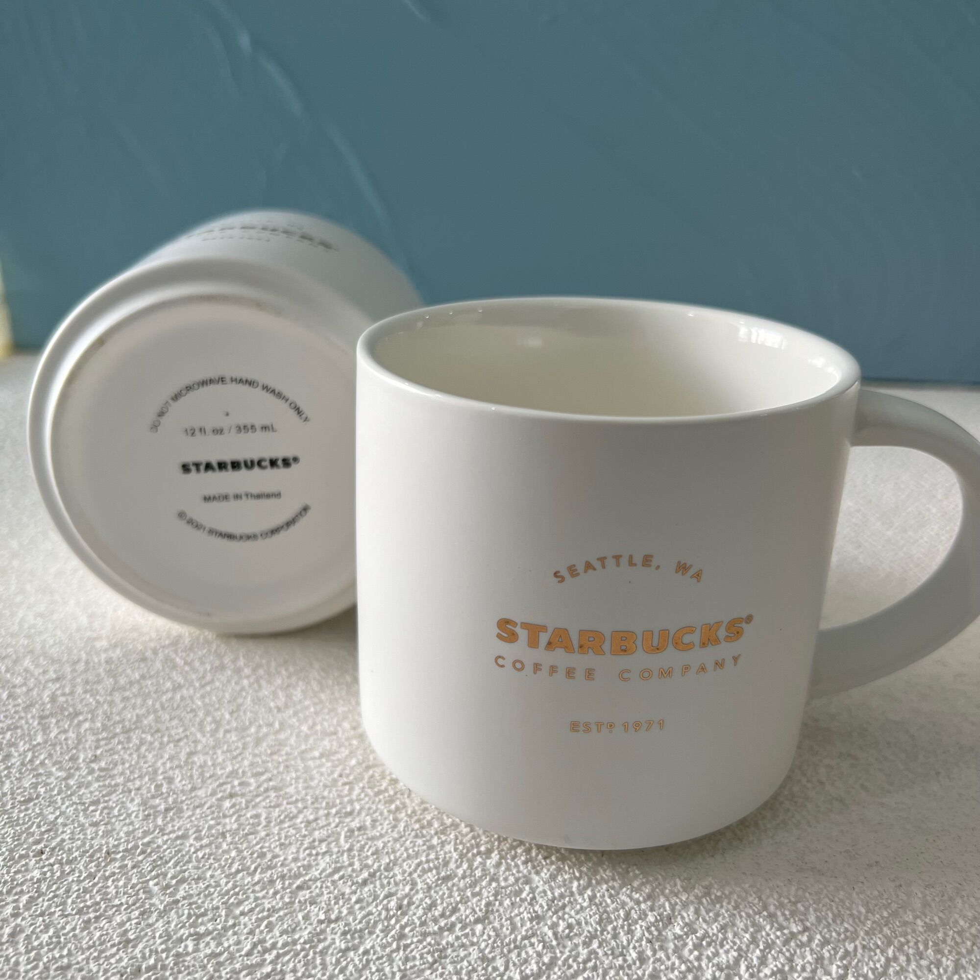 Cốc sứ Starbucks 355ml Tall size cốc cà phê Coffee Mug Cup