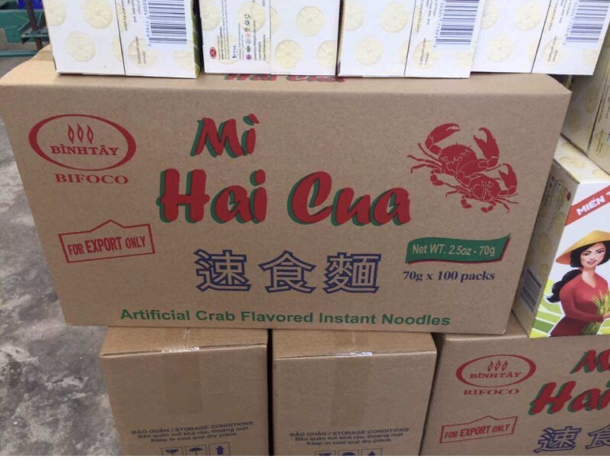 Mì hai cua Bình Tây túi (10 gói)