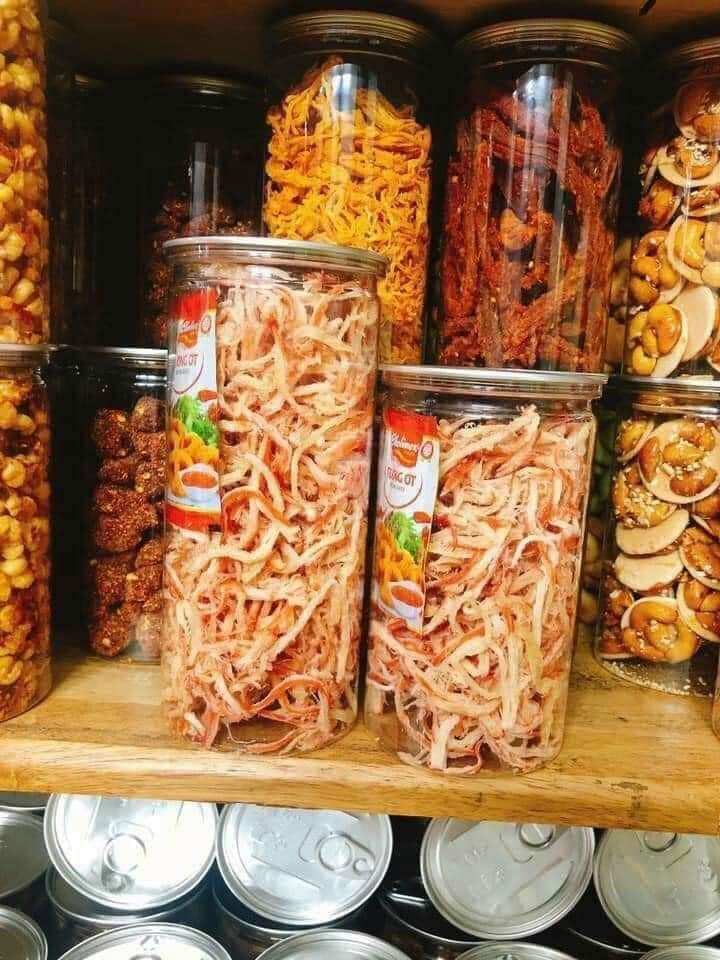 Mực hấp nước dừa xé sợi - 200gr