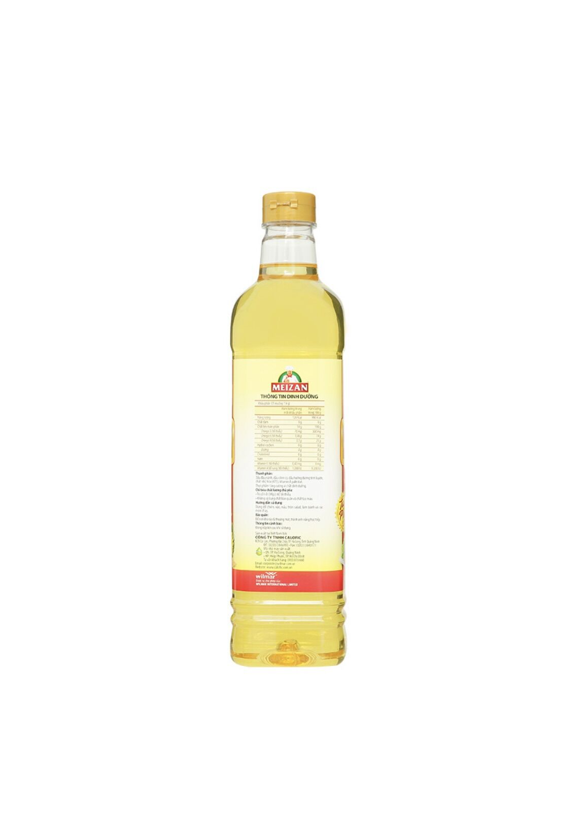 Dầu ăn Meizan Gold chai 1 lit