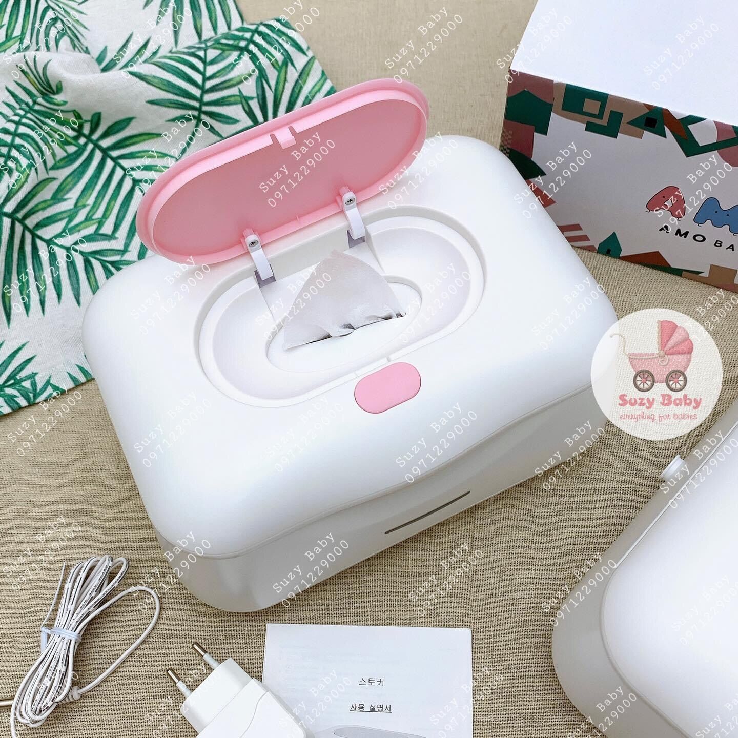 MÁY LÀM ẤM KHĂN ƯỚT AMO