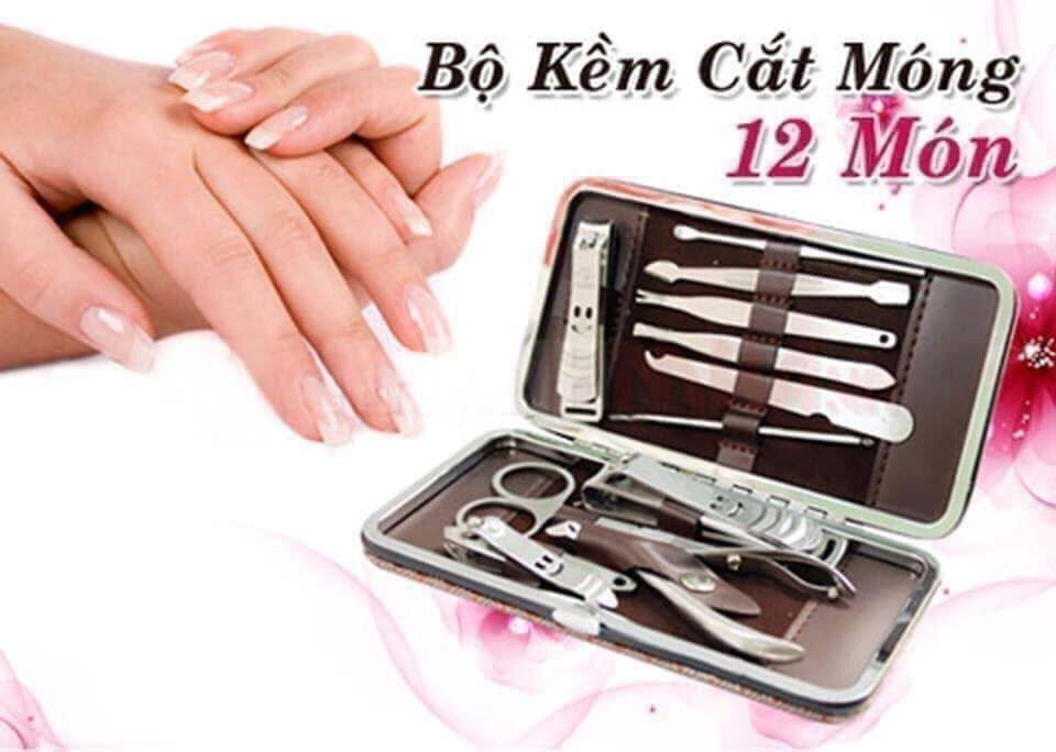 Bộ bấm móng tay 12 chi tiết đa năng