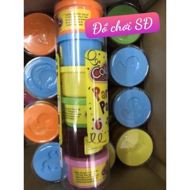 Đất sét hủ 6 màu