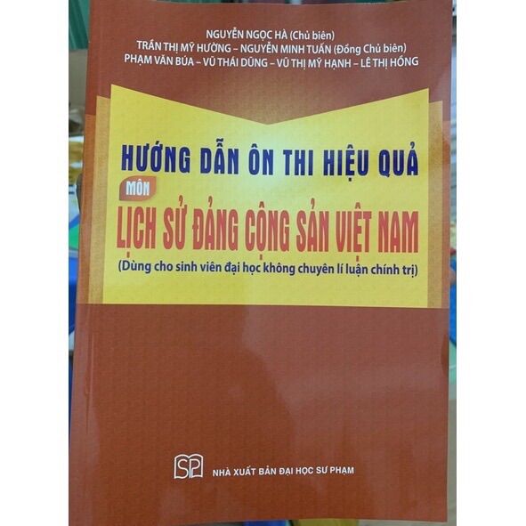 Sách - Hướng Dẫn Ôn Thi Hiệu Quả Môn Lịch Sử Đảng Cộng Sản Việt Nam