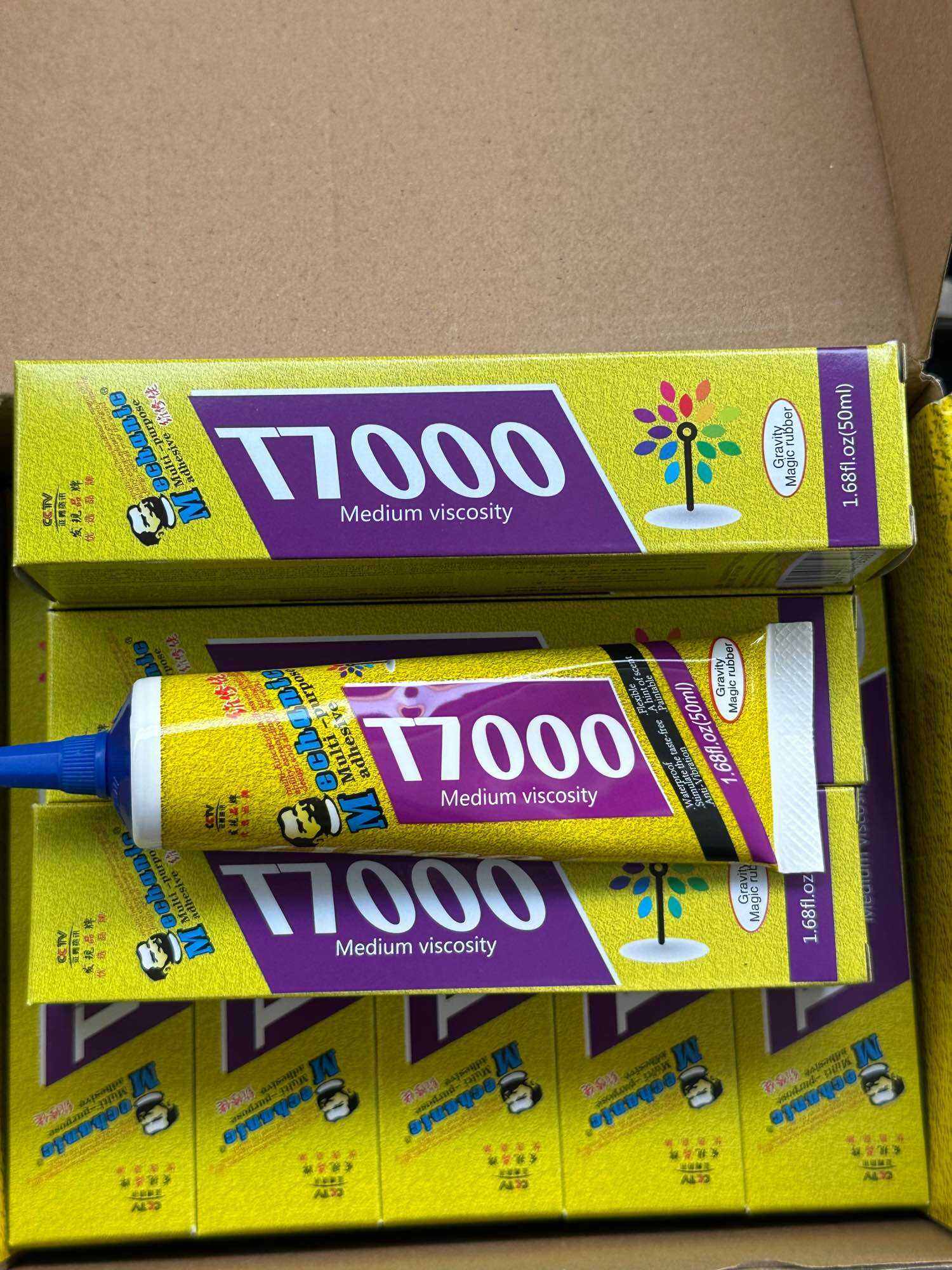 Keo T7000 dán màn hình ( Keo màu đen ) Dung tích 50ml