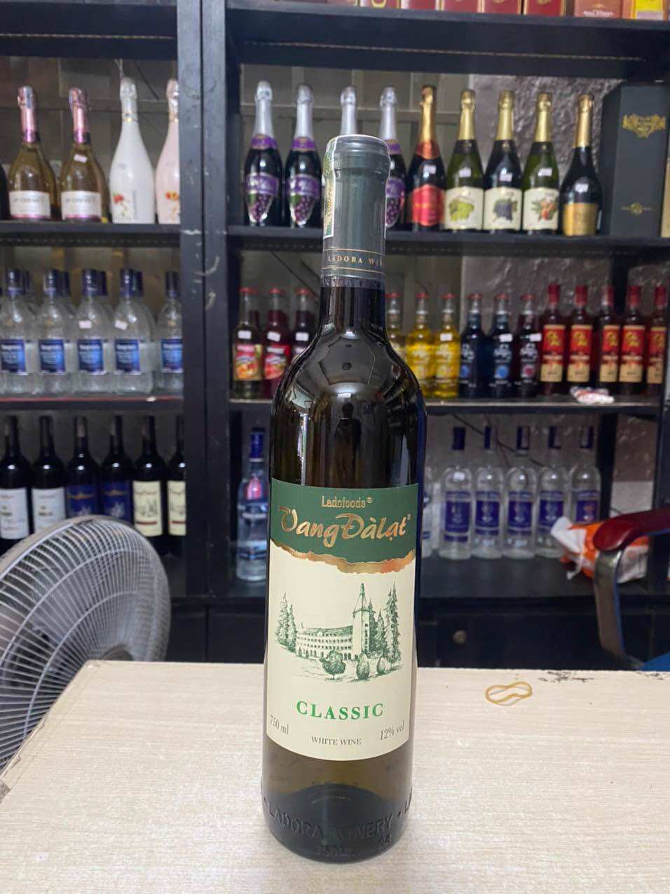 Vang Đà Lạt CLASSIC Trắng 12% 750ml