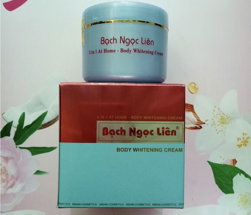 Kem body trắng nhanh bạch ngọc liên