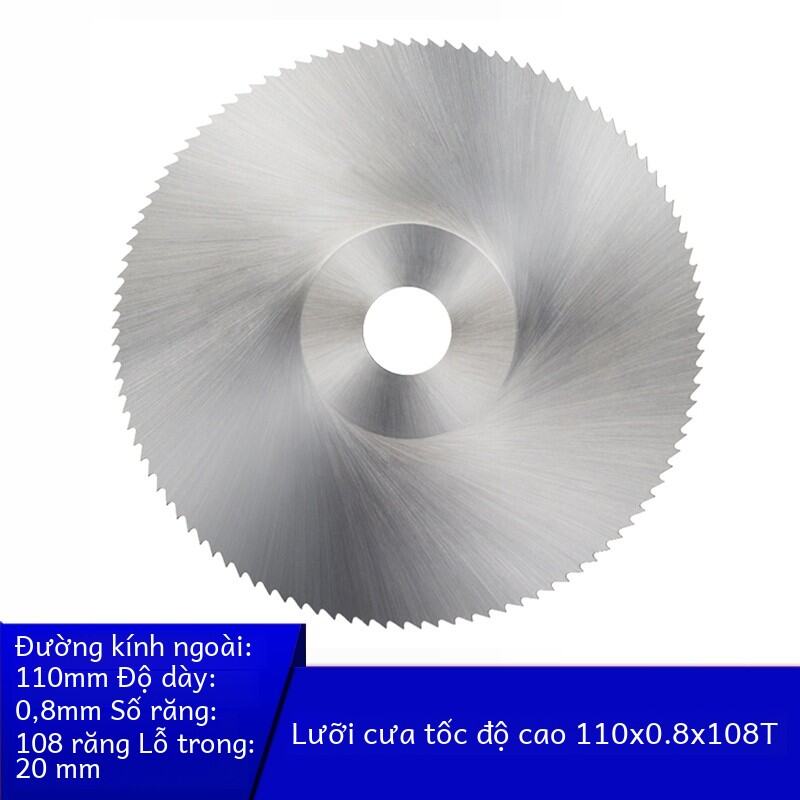 Lưỡi Cưa Thép Tốc Độ Cao Siêu Mỏng 20 Mm Máy Mài Kim Loại Răng Mịn Đĩa Cắt Để Chế Biến Gỗ Và Chế Biế