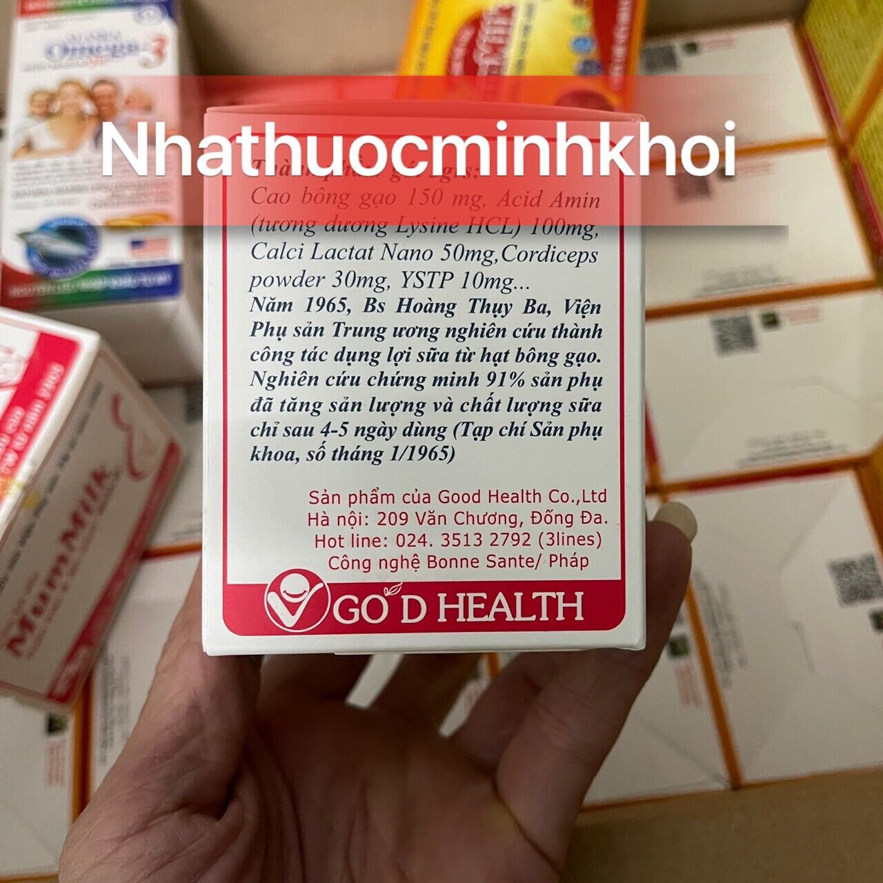 CỐM LỢI SỮA MUMMILK CHO PHỤ NỮ SAU SINH (20 gói)date 2027