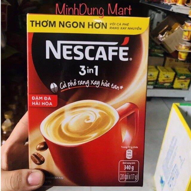 COMBO 10 GÓI CAFE SỮA ĐÁ HÒA TAN NESTCAFE