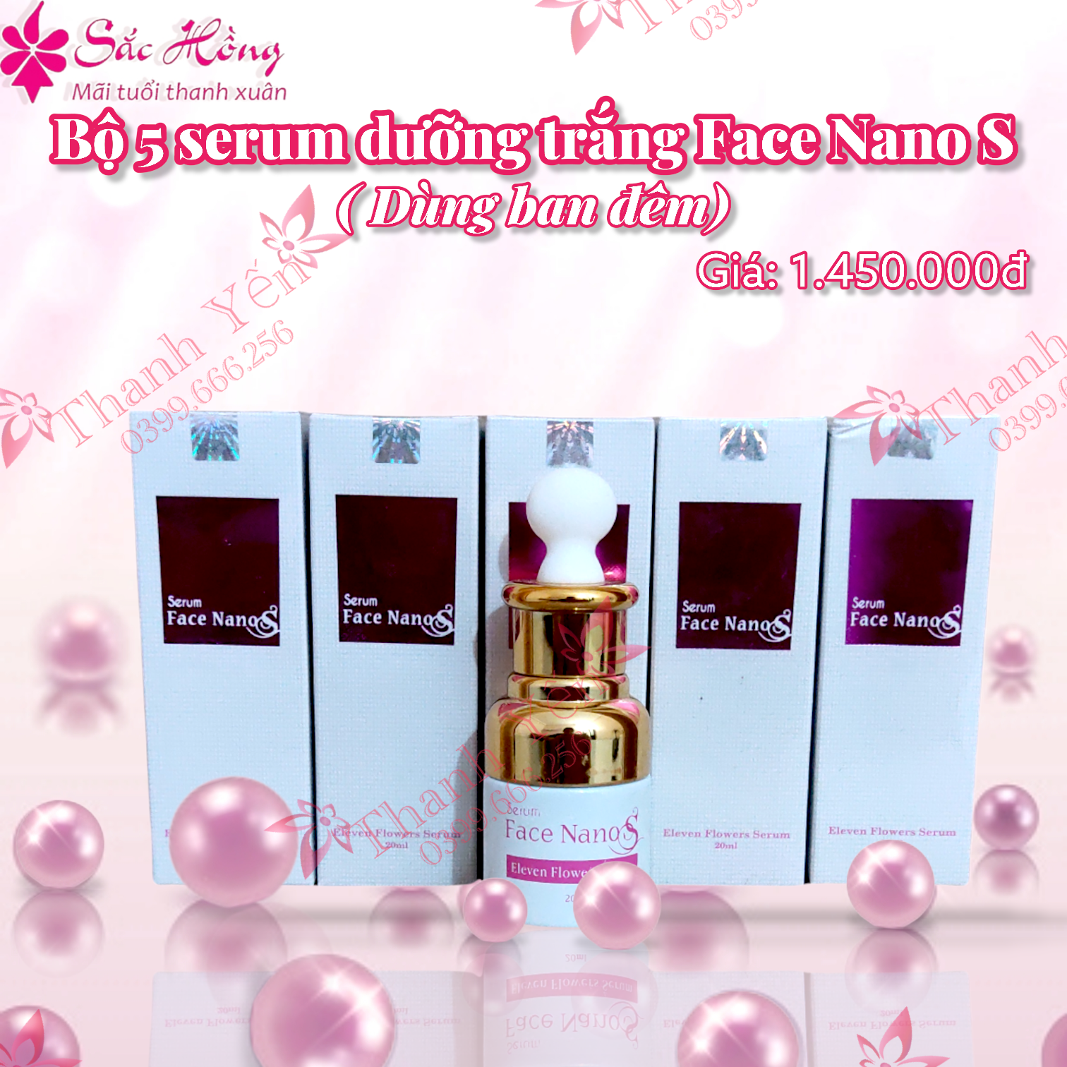 SỈ 5 SERUM DƯỠNG TRẮNG BAN ĐÊM - 20ml