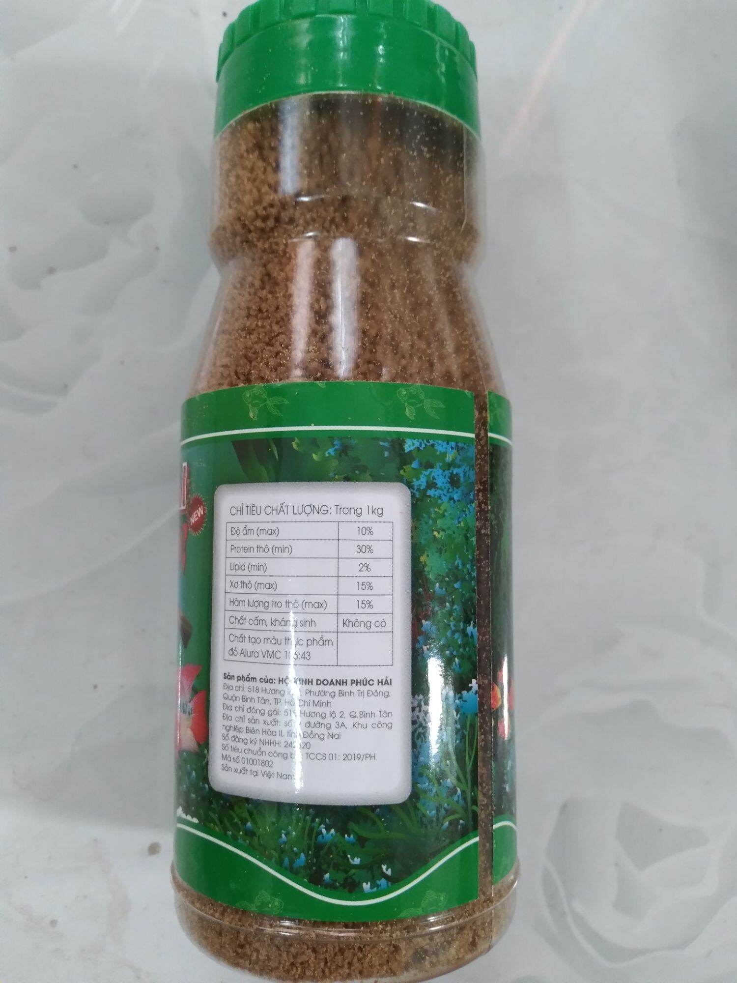 Thức ăn cá kiểng Shanghai ( loại hạt nhỏ 180g)