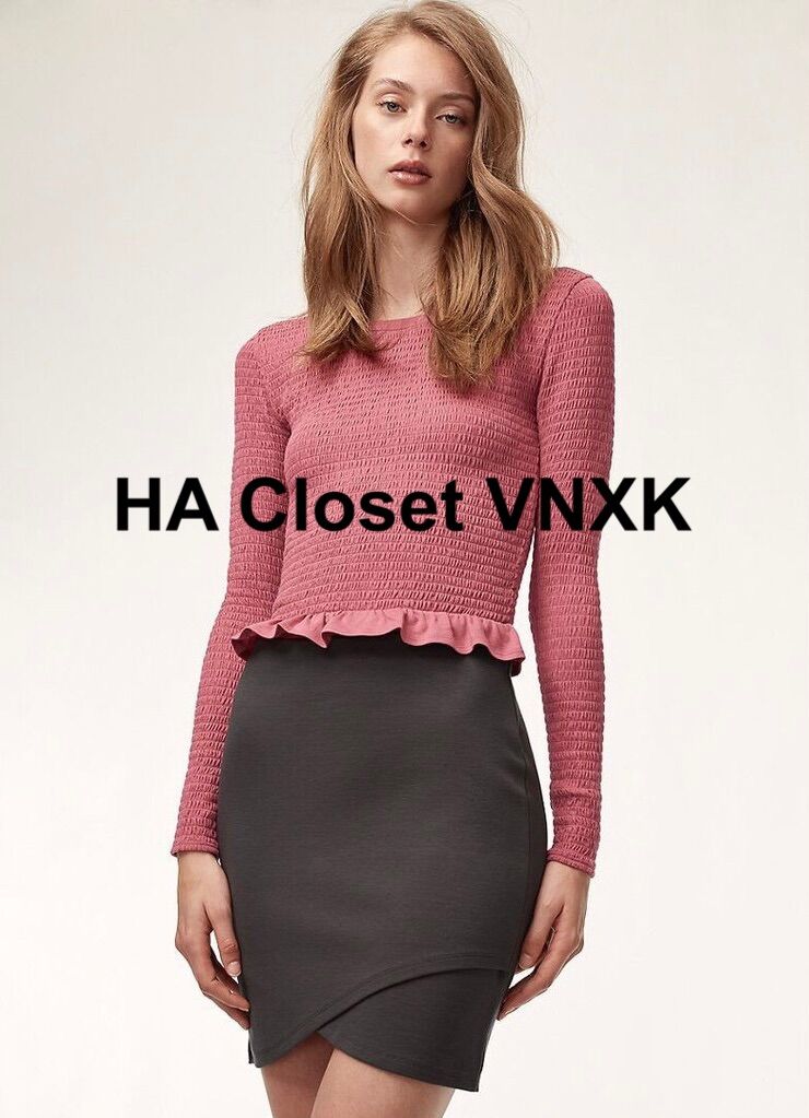 Chân Váy Vạt Xéo Talula Xuất Dư