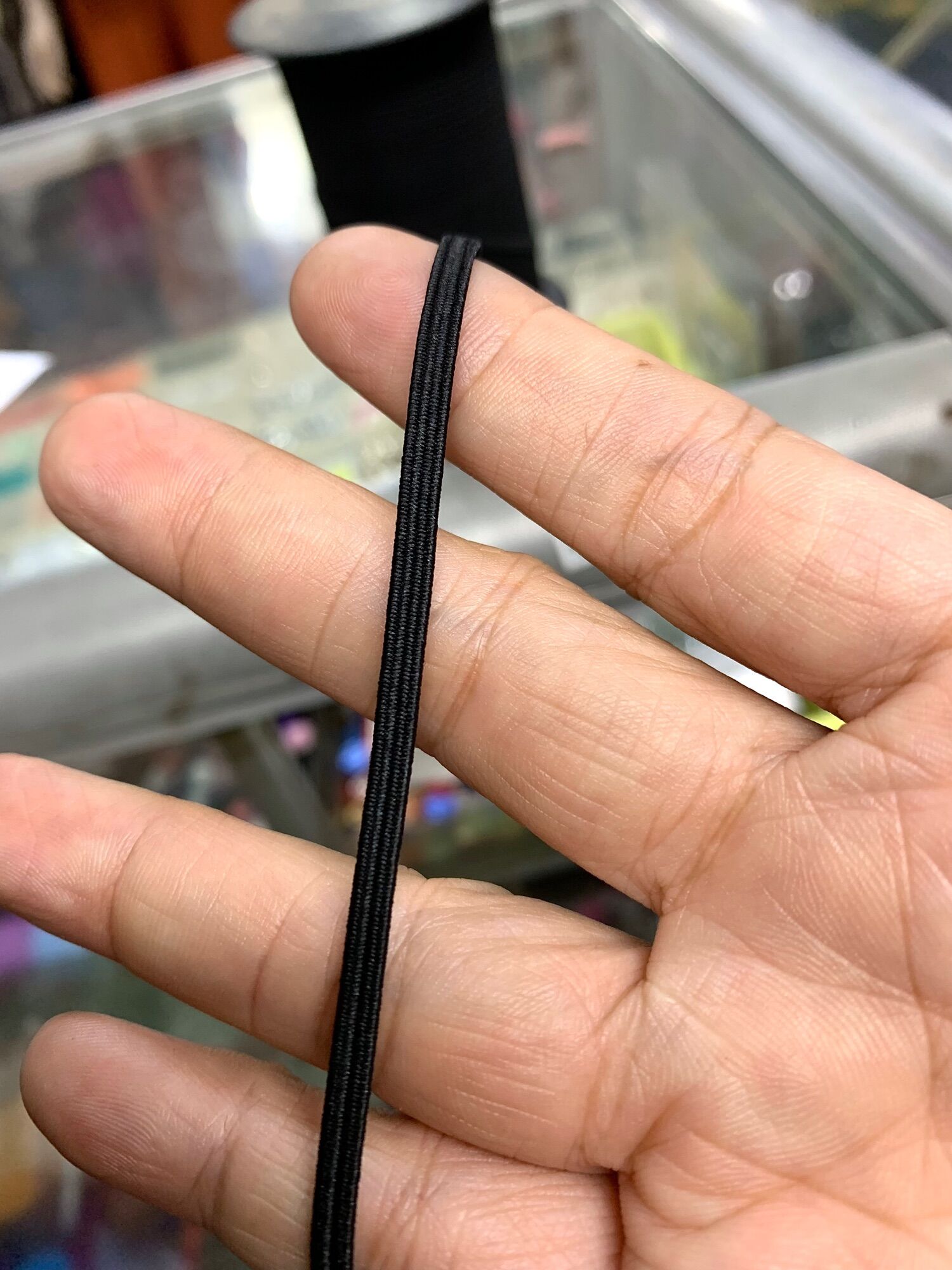 10m thun luồn quần đen hiệu Sài Gòn.