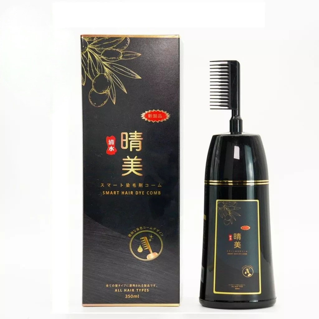 Lược nhuộm phủ bạc thảo dược komi nhật bản 350ml