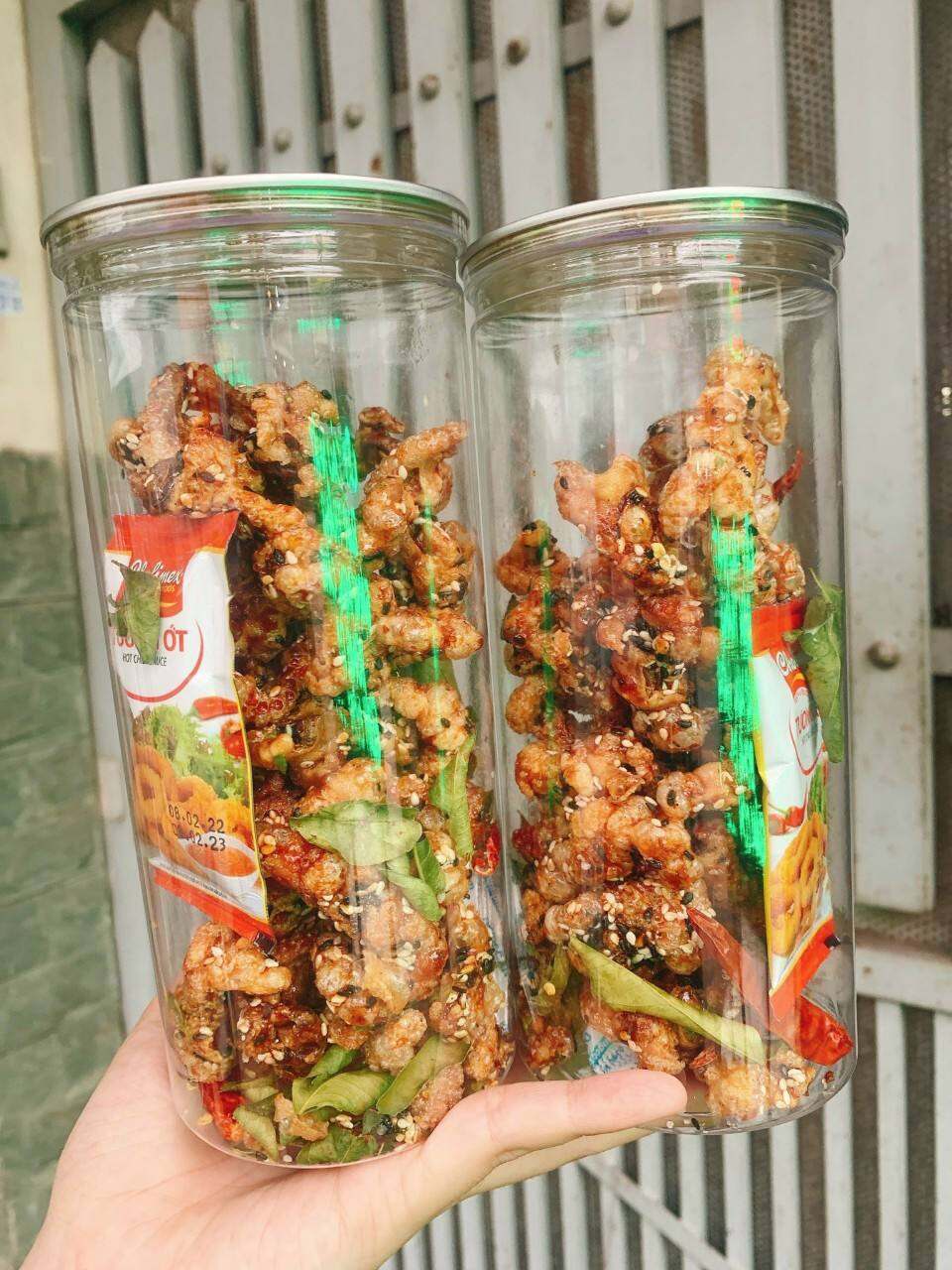 Chân gà Rút xương sấy giòn sốt chanh dây lá chanh thơm ngon mời bạn ăn nha hủ 200gr