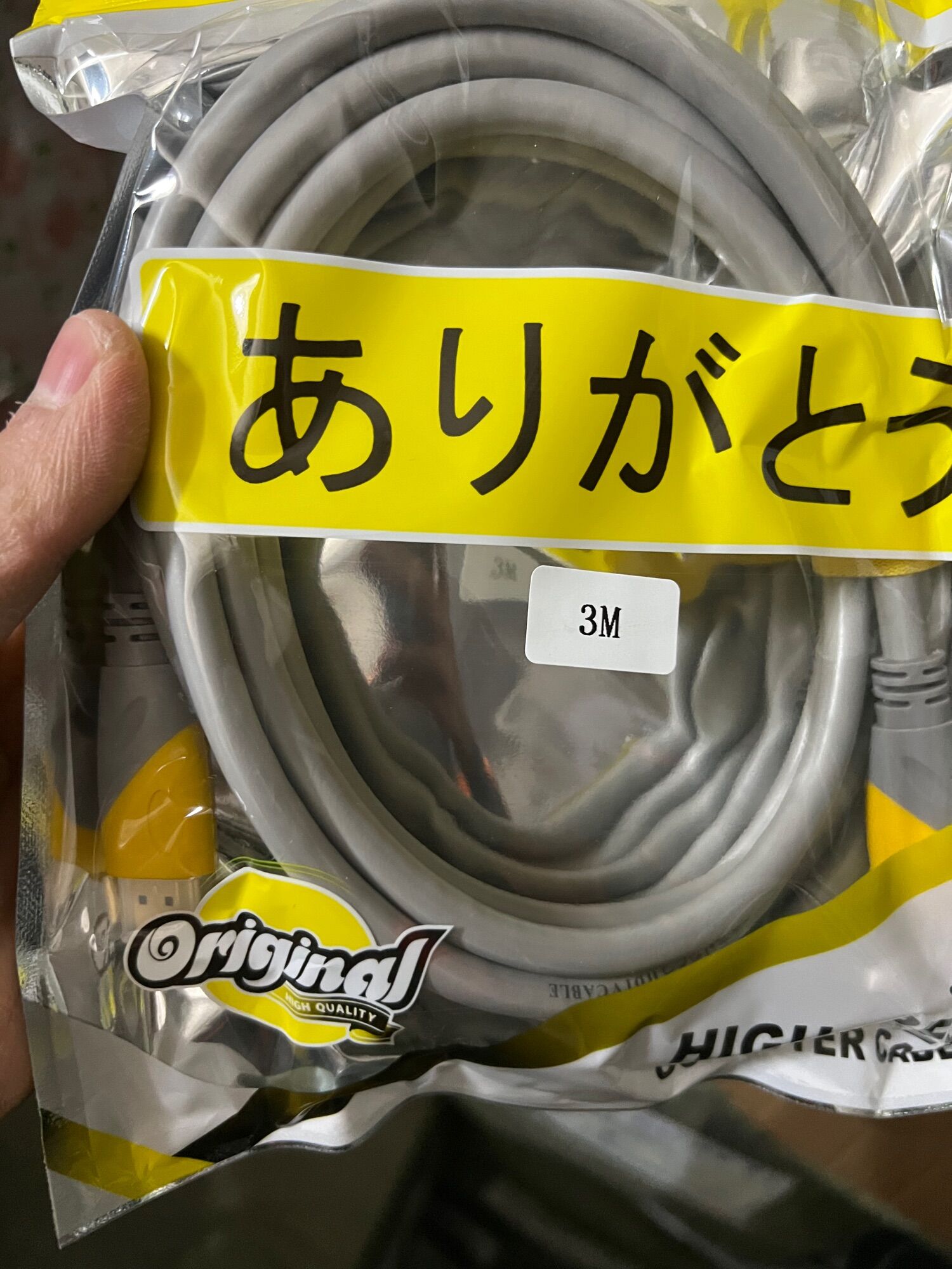 Cáp hdmi arigato 1.5m 3m 5m lõi đồng hdtv 4k*2k - dây hdmi to hdmi tròn chuẩn full hd 1080p