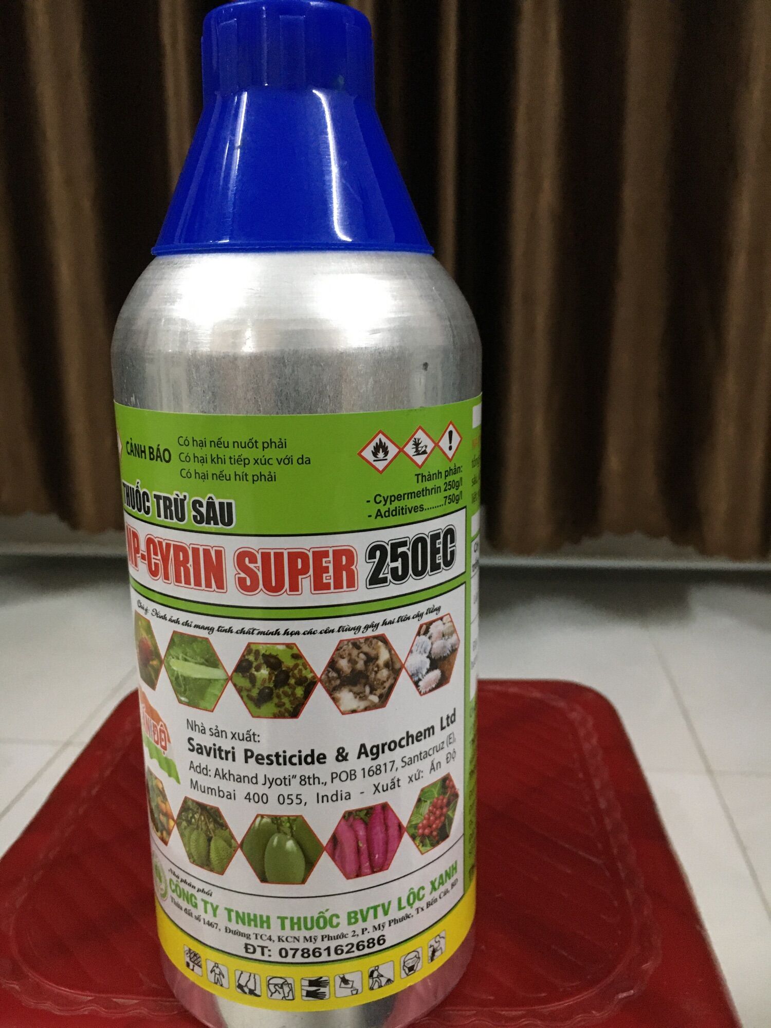 Cyrin super 250ec – thuốc trị sâu cuốn lá, sâu xanh, sâu đục thân