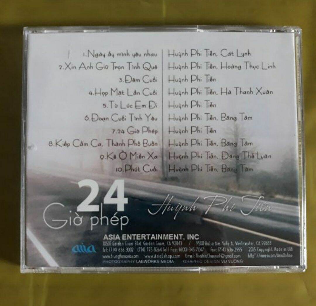 Bộ 3 cd Huỳnh Phi Tiễn phono