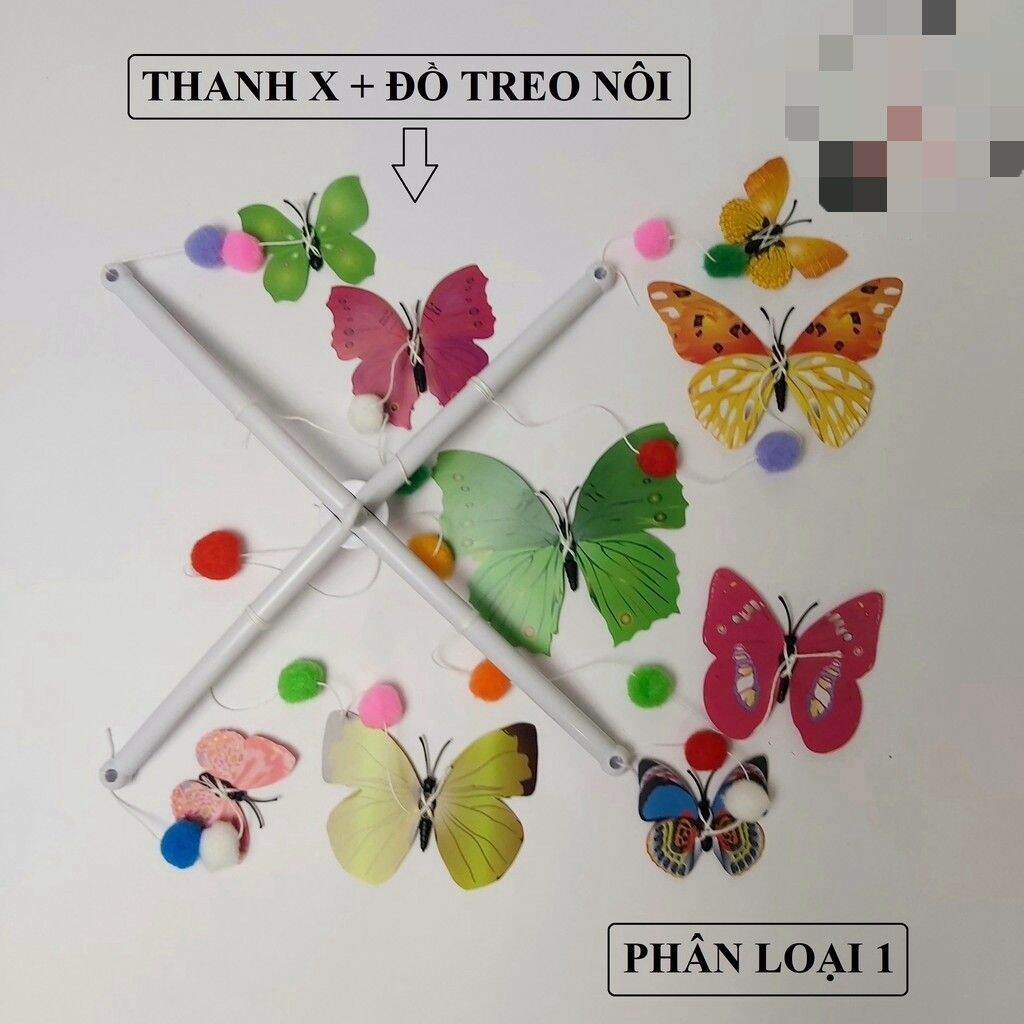 🐰bộ treo nôi bướm  chuyển  động🐔