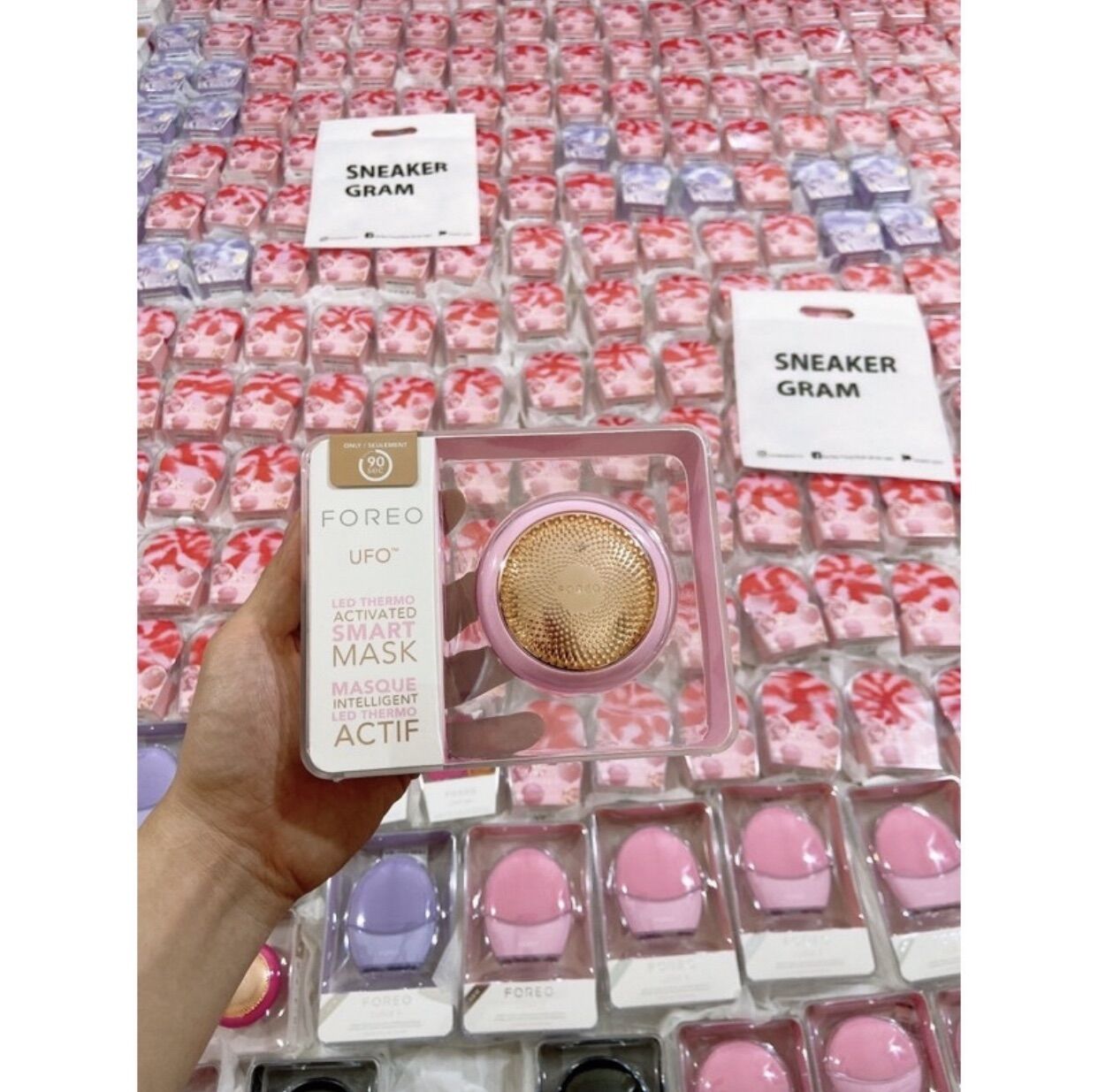 Máy đắp mặt nạ 90s FOREO UFO 1 (Đủ Bill - Free BH 2 năm)