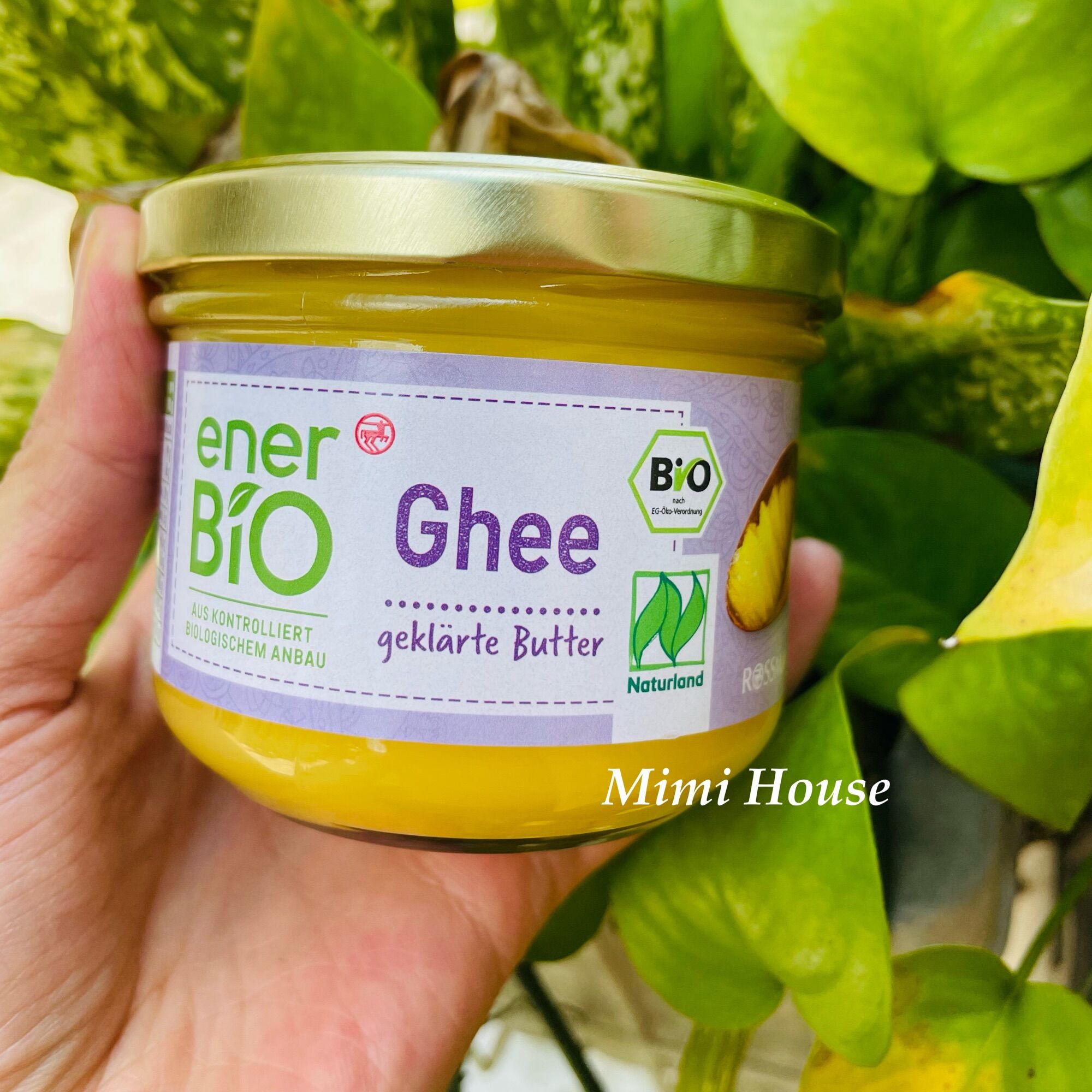 [Date 10/2024] Bơ ghee hữu cơ Đức 180g cho bé 7m+